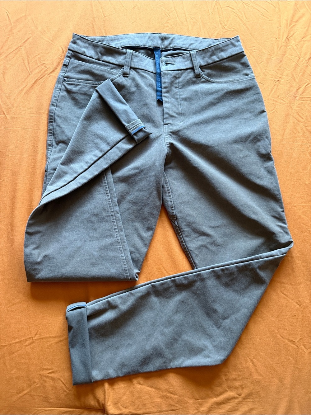 lululemon ABC 5-Pocket Utilitech Pants Men’s Brown Grey Faded Stretch 29x32